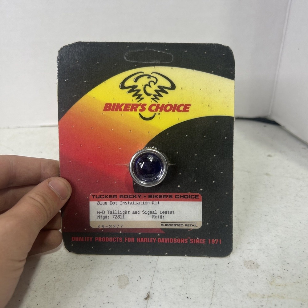 Biker's Choice Blue Dot Installation Kit Harley-Davidson Taillight 72811 49-3377